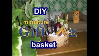 DIY - Miniature Gift Basket 2