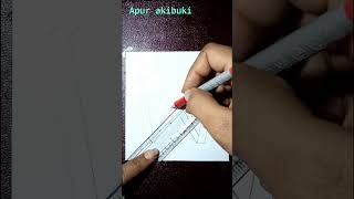 How to draw 3d letter 'w' | Easy 3d letter drawing |#shorts