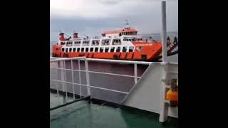 SATU SATUNYA YANG ADA DI INDONESIA || BALAPAN KAPAL FERRY#shorts