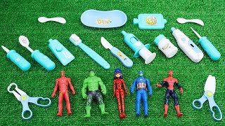 6 Minutes Satisfying with Unboxing Doctor toys, Superheroes, Dentist Set Collection ASMR Review Toys