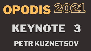 OPODIS 2021 - Keynote by Petr Kuznetsov