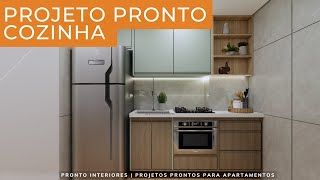 Cozinha integrada com area de serviço│Lollipop │122 BC