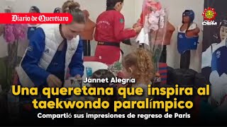 Jannet Alegría, una queretana que inspira a nuevos atletas olímpicos