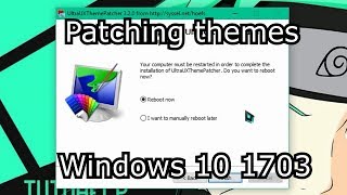 Patching themes on Windows 10 build 15063