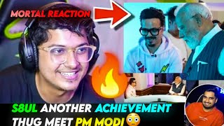 THUG MEET PM MODI 😳🔥 MORTAL & S8UL REACTION 🚀 SHOCKING ANNOUNCEMENT COMING SOON 😱