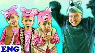 Three Little Pigs | Bedtime stories and fairy tales for kids