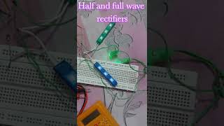 super slow motion rectifiers #cbse 12 study# half wave and full wave #shorts#