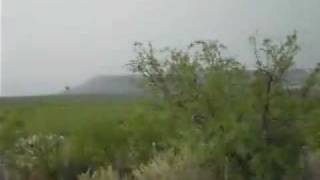 Thunderstorm near Fort Stockton