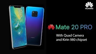 Huawei Mate 20 Pro Official Teaser, First Look, Concept, Design 1080p HD