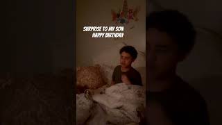 Surprising my son on his 14th birthday. #happybirthday #family #viral #newyork #birthday #boy