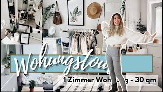 Meine erste eigene Wohnung I 1- Zimmer Wohnungstour I liebevoll & minimalistisch