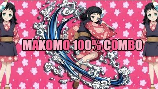 🌊Makomo 100% Combo Demon Slayer Hinokami Chronicle