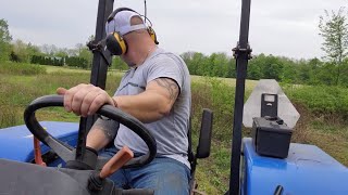 New Hay ground for free!!!! Brush hogging and discussing to how to gain more ground!