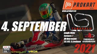 Prokart Eesti, 4. etapp (Tabasalu) 04.09.2021