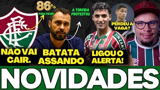 🚨O FLUMINENSE NÃO CAI, PORCENTAGEM INDICA, FUENTES, ISAQUE, THIAGO SILVA E MAIS