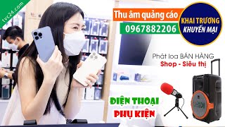 Thu âm Phụ kiện điện thoại IP giá rẻ TVC24 đọc Quảng Cao 0967882206