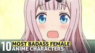 10 Most BADASS Female Anime Characters | Info Junkie TV