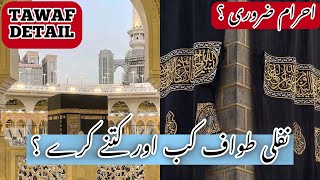 Tawaaf Detail | Tawaf karne ka tarika | Tawaf step by step | Umrah aur Nafli Tawaf ka sahi tarika?