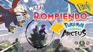 💣¡¡Rompiendo Leyendas Pokémon Arceus!!💣 SUBIÉNDOME A LA COPA DE LOS ARBOLES