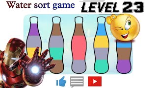 insane game not everyone can do this🔥 water sort game _ brain motor #game