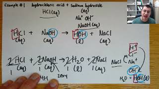 Acid-Base reactions (makes water, and... salt?)