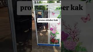 Promo lemari kaca...cara pesan wa Admin;0859180393049