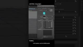 10. Maya -Setup Lights: Visibility