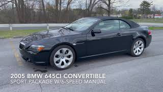 2005 BMW 645CI Walk Around