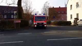 Feuerwehr Bad Hersfeld KTLF auf Einsatzfahrt