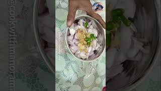 आलू प्याज़ की खस्ता पूरी 😋#shorts#shortsfeed#youtubeshorts #cookwithmanorama#cooking #breakfast