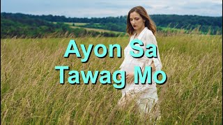 Ayon Sa Tawag Mo (Who You Say I Am) - Karaoke Alto Saxophone Instrumental Reuben Morgan V1 TaF