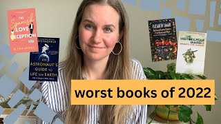 my least favourite books of 2022