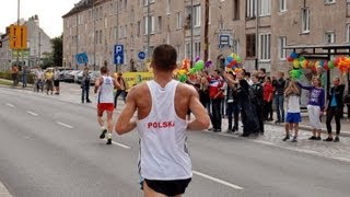 30. Hasco-Lek Maraton Wrocław 2012 na al. Gen. Hallera (Grabiszyn-Grabiszynek)