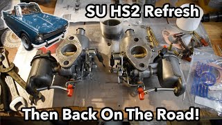 SU HS2s Refreshed, Up And Running, And Back On The Road  Herald 13/60 Restoration | Part 32