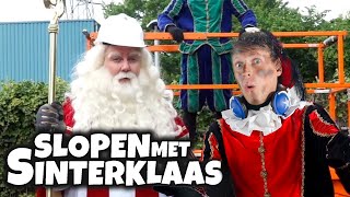 PIANO VAN 10 METER HOOG GOOIEN MET SINTERKLAAS EN STRESS PIET!! - PARTY PIET PABLO