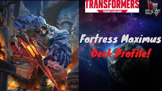 Transformers TCG Deck Profile: Fortress Maximus