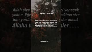 #hayırlıcumalarmesajı hayırlı ve bereketli cumalar dileğiyle