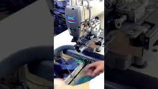 High Speed Lock Stitch Bottom Hemming Machine #shorts