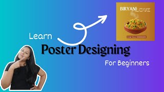 Poster Designing in Canva | Food Poster Designing