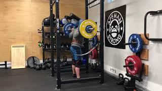 1/29/18 Squat 305x4 @7 ws 2/5