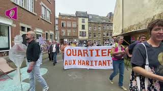 Voix et Visions de Namur : La Marche pour un Toit pour Tous