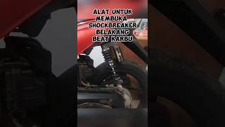 ALAT UNTUK MEMBUKA SHOCKBREAKER BELAKANG BEAT KARBU #caramembukashockbreakerbelakangbeatkarbu