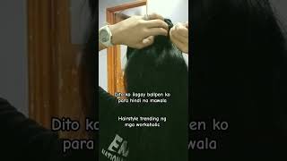 Hairstyle Trending ng mga Workaholic | #hairstyle #shorts