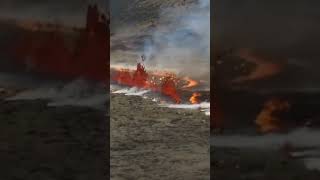 Comienza una erupción en la península de Reykjaness Islandia #viral