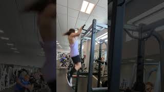 Muscle Ups After Leg Day #fitness #gym #bodybuilding #calisthenics