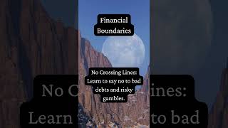 Financial Boundaries