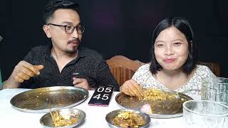 SPICY CHICKEN CURRY EATING CHALLENGE @Chabda Ngaojei    Yen Thongba chaba hanba  tanaba manipuri