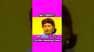 Mrs  #PERFECT! #thenewlywedgame  #comedy #gameshows #funny #comedy #comedyshorts #comedyvideo #1980s