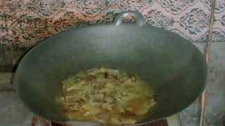 MASAK CENDAWAN CAMPUR SAYUR MIDING  //