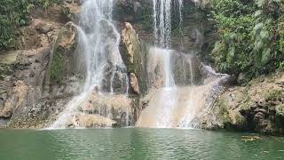 Gozalandia Waterfall in San Sebastian  Puerto Rico